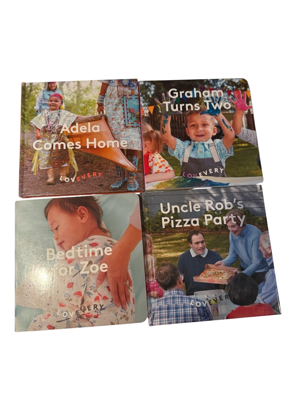 Set of 4 Lovevery Storyboard Board Books